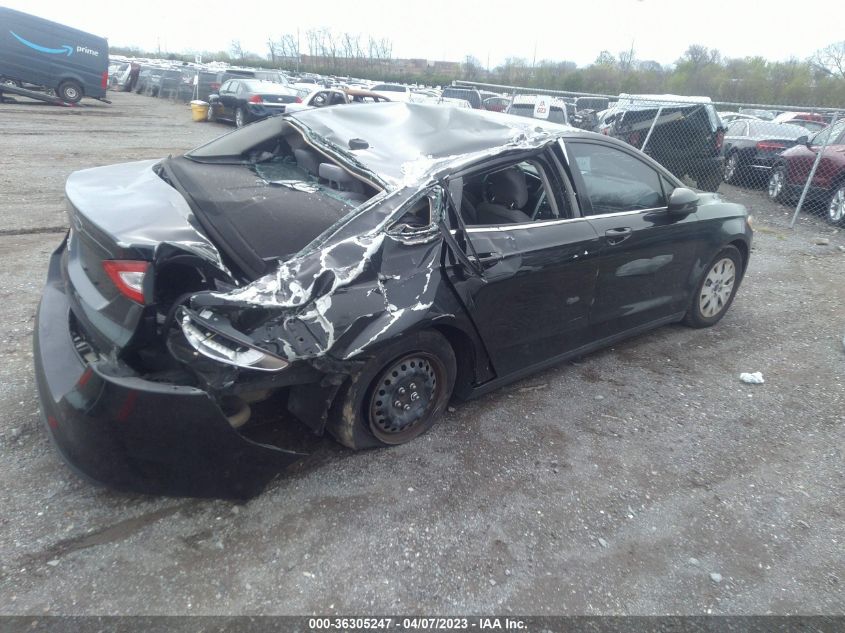 2014 FORD FUSION S - 1FA6P0G7XE5351832