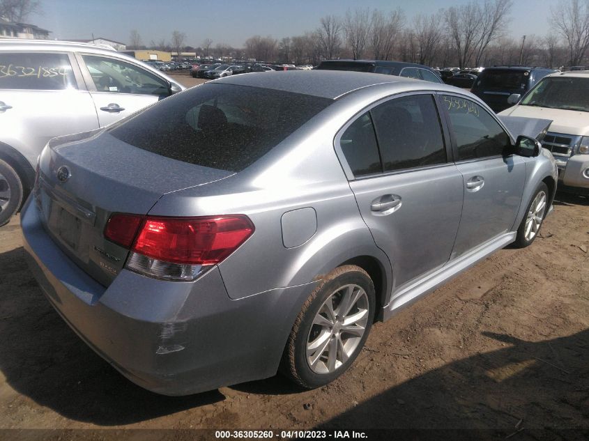 2013 SUBARU LEGACY 2.5I PREMIUM - 4S3BMBC63D3031837