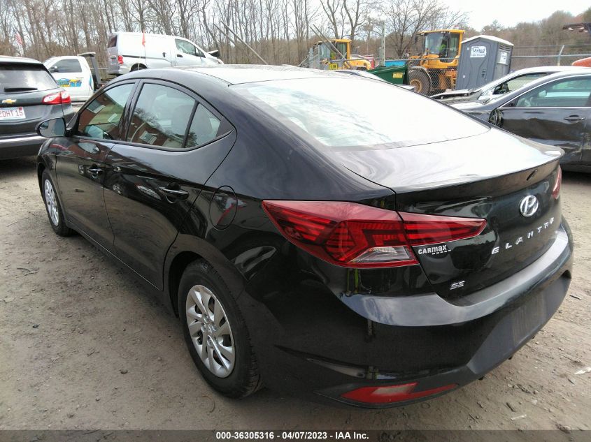 2019 HYUNDAI ELANTRA SE - 5NPD74LF2KH449710