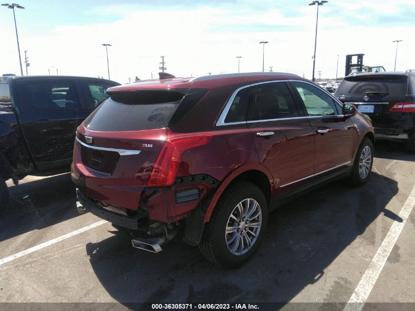 2017 CADILLAC XT5 LUXURY FWD - 1GYKNBRS2HZ147688