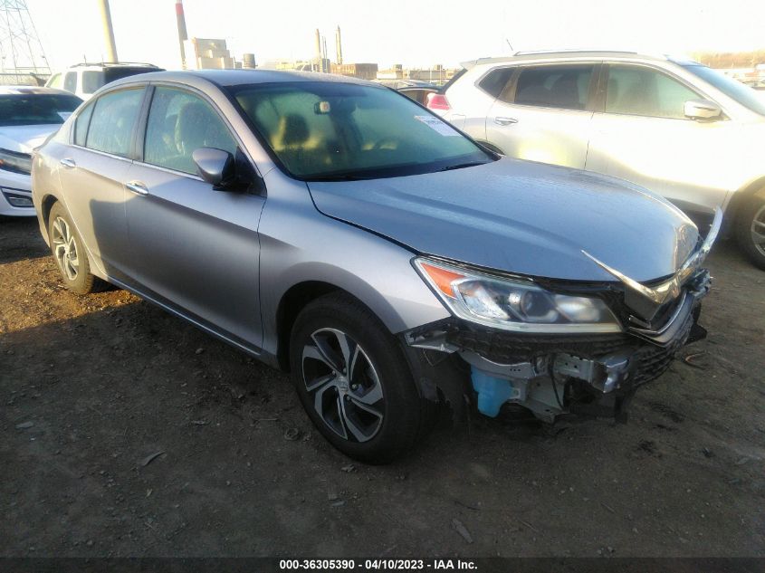 2016 HONDA ACCORD SEDAN LX - 1HGCR2F38GA064700