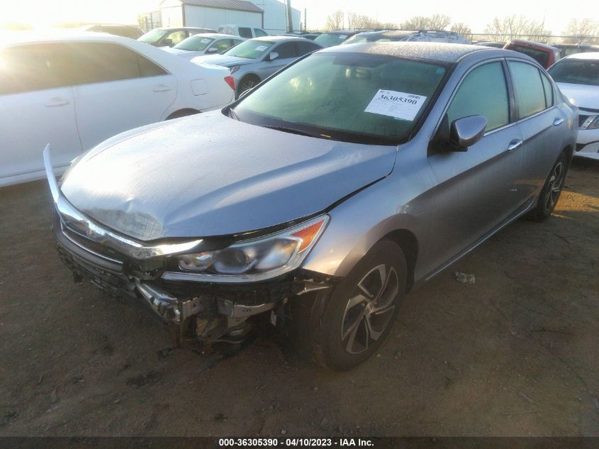2016 HONDA ACCORD SEDAN LX - 1HGCR2F38GA064700