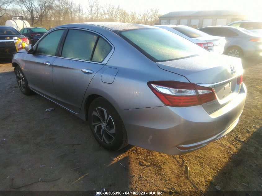 2016 HONDA ACCORD SEDAN LX - 1HGCR2F38GA064700