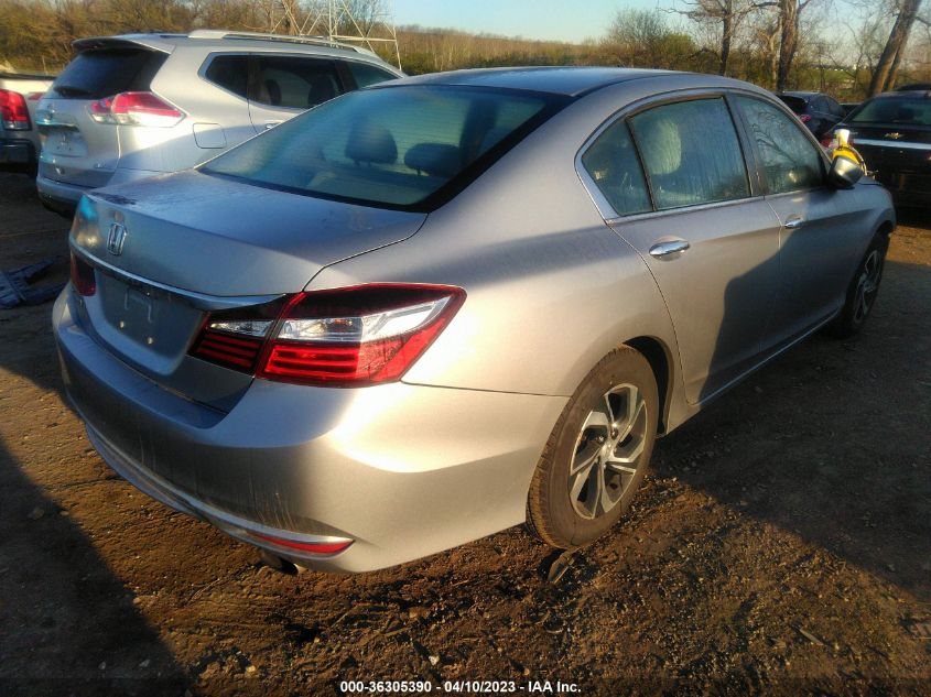 2016 HONDA ACCORD SEDAN LX - 1HGCR2F38GA064700