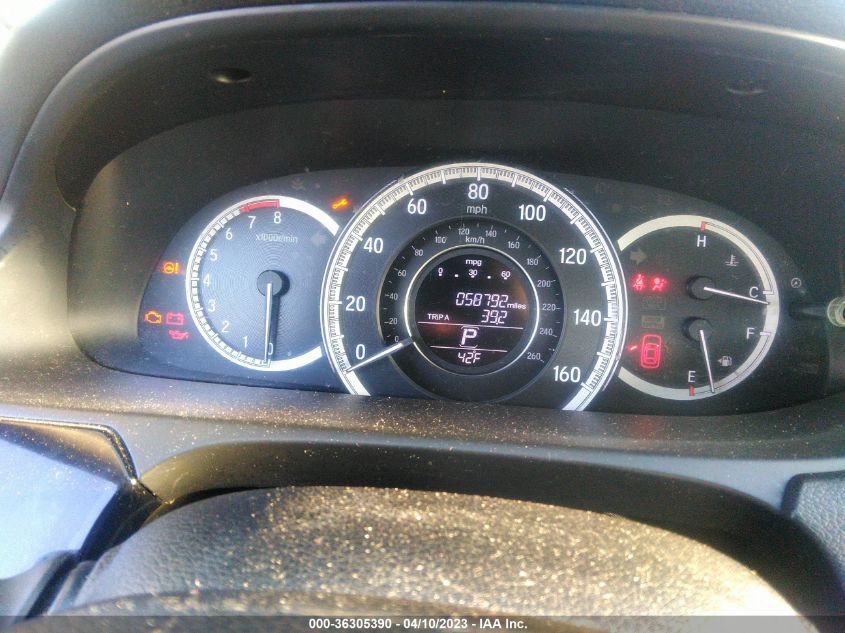 2016 HONDA ACCORD SEDAN LX - 1HGCR2F38GA064700