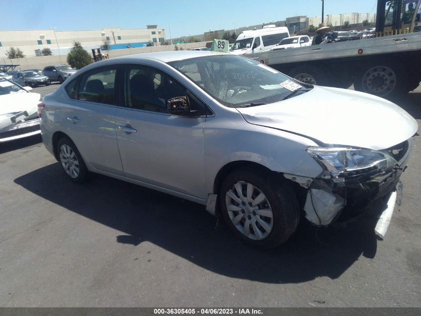 2015 NISSAN SENTRA SV - 3N1AB7AP9FL691823