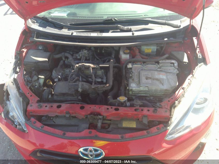 2015 TOYOTA PRIUS C ONE/TWO/THREE/FOUR - JTDKDTB39F1579854