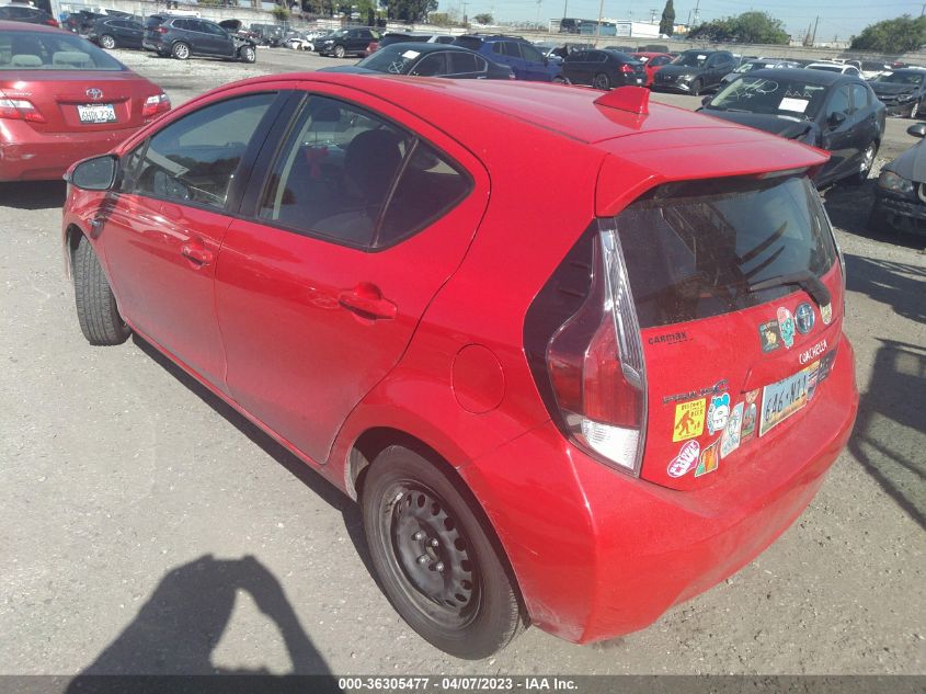 2015 TOYOTA PRIUS C ONE/TWO/THREE/FOUR - JTDKDTB39F1579854