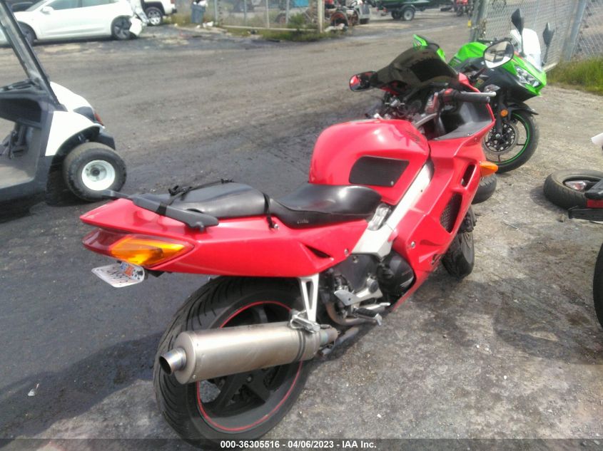 2001 HONDA VFR800 F1 JH2RC46081M300383