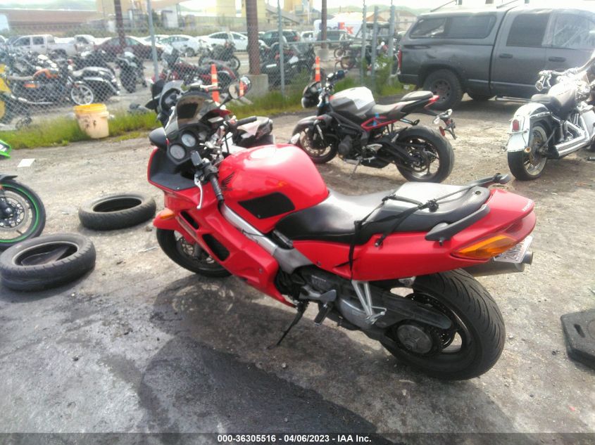 2001 HONDA VFR800 F1 JH2RC46081M300383