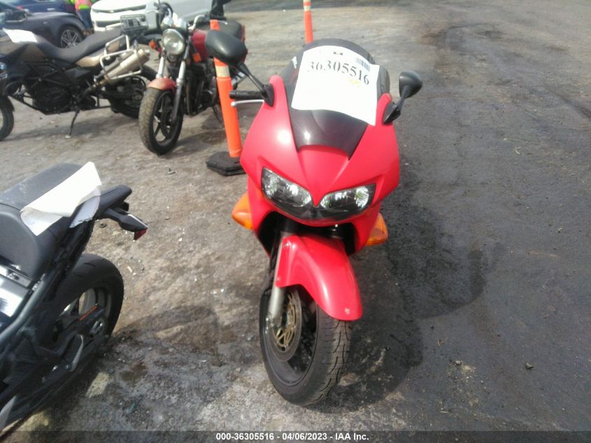 2001 HONDA VFR800 F1 JH2RC46081M300383
