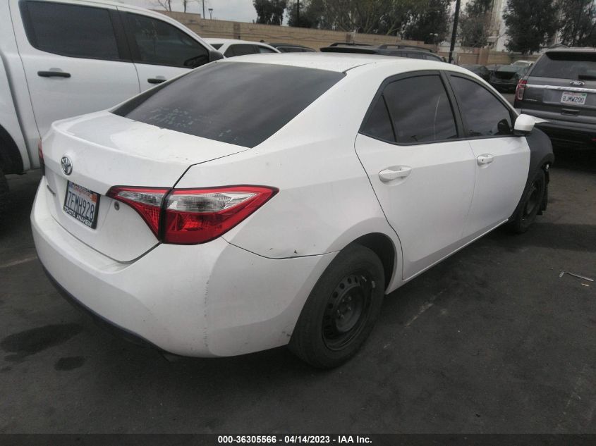 2014 TOYOTA COROLLA L/LE/S/S PLUS/LE PLUS - 5YFBURHE6EP174878