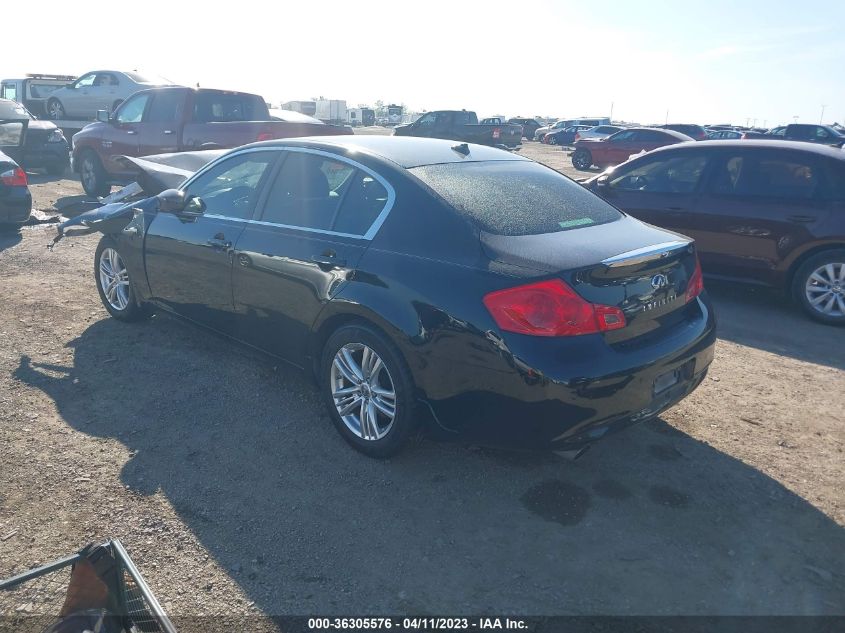 2013 INFINITI G37 SEDAN JOURNEY JN1CV6AP8DM301694