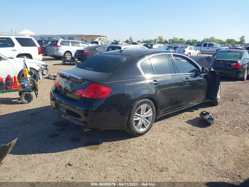 2013 INFINITI G37 SEDAN JOURNEY JN1CV6AP8DM301694