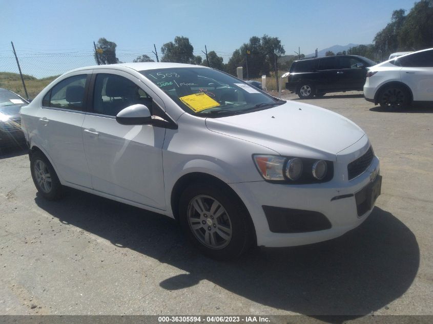 2014 CHEVROLET SONIC LT - 1G1JC5SH5E4233764