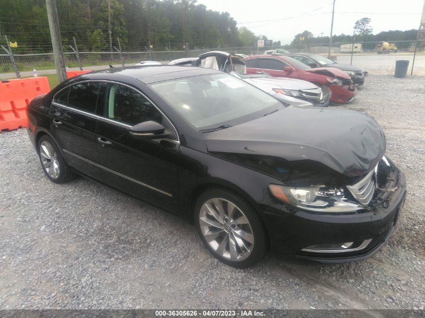 2013 VOLKSWAGEN CC VR6 EXECUTIVE 4MOTION - WVWGU7AN1DE524417