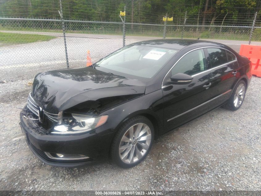 2013 VOLKSWAGEN CC VR6 EXECUTIVE 4MOTION - WVWGU7AN1DE524417