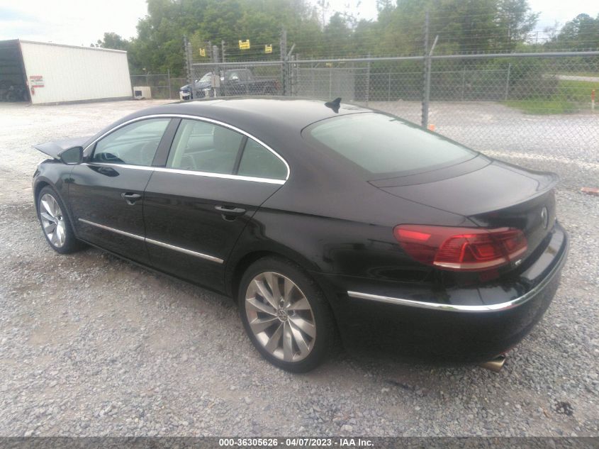 2013 VOLKSWAGEN CC VR6 EXECUTIVE 4MOTION - WVWGU7AN1DE524417