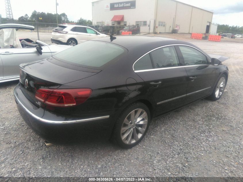 2013 VOLKSWAGEN CC VR6 EXECUTIVE 4MOTION - WVWGU7AN1DE524417