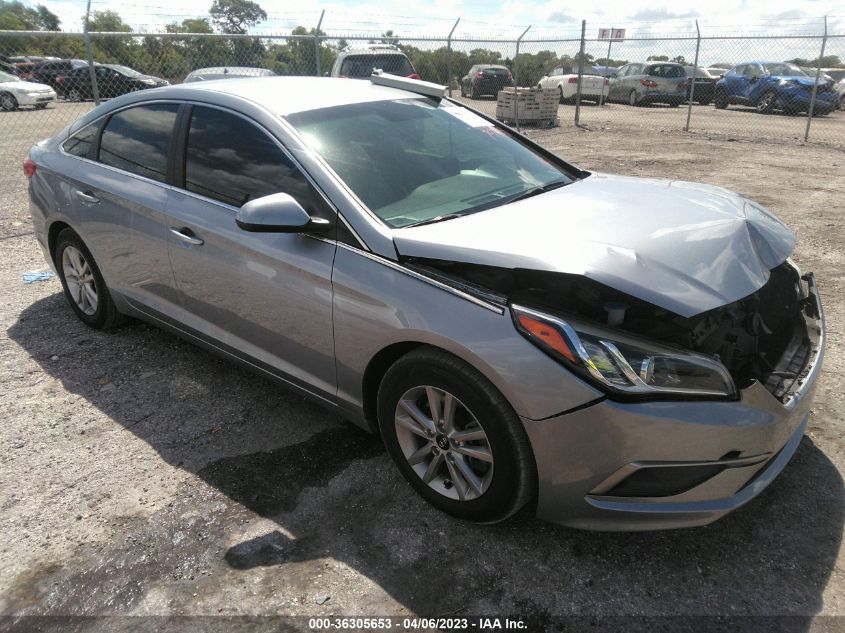 2016 HYUNDAI SONATA 2.4L SE - 5NPE24AF0GH353345