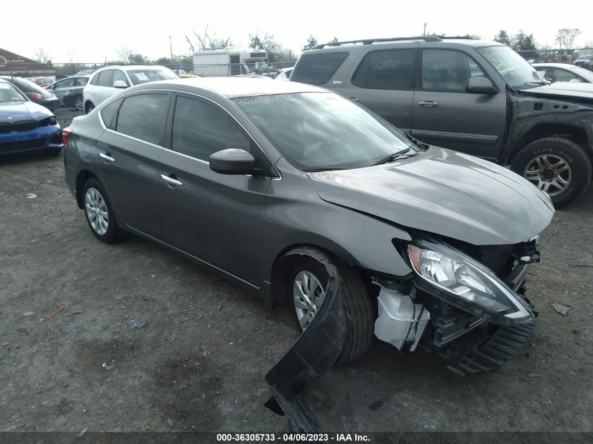 2019 NISSAN SENTRA S - 3N1AB7APXKY365543