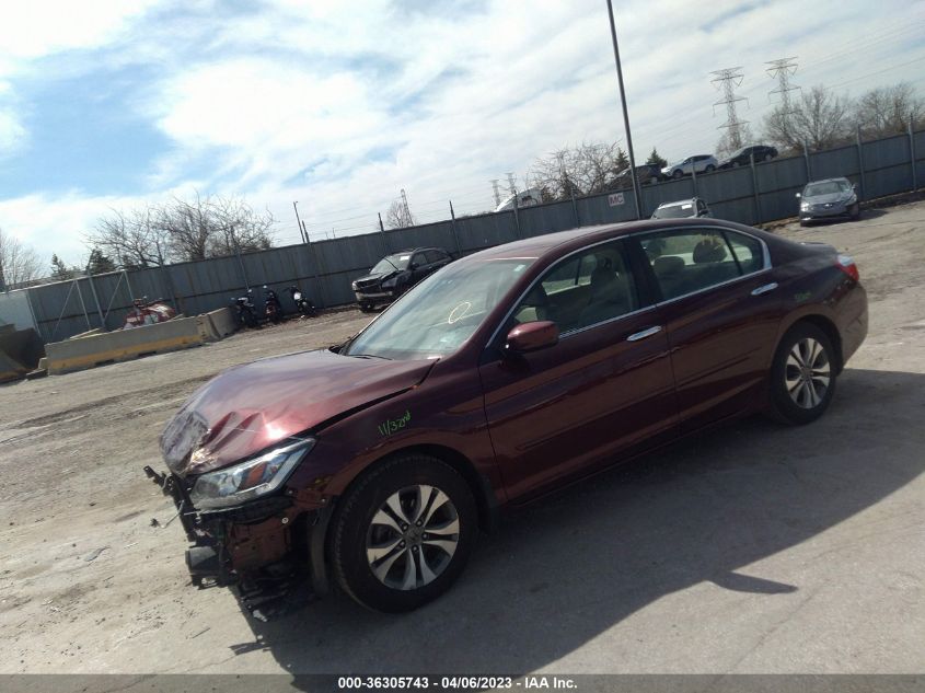 2014 HONDA ACCORD SEDAN LX - 1HGCR2F31EA264251