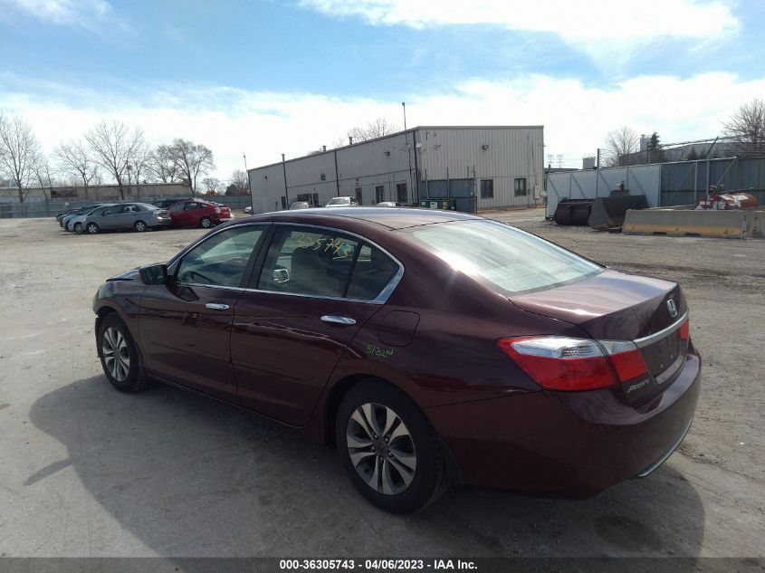 2014 HONDA ACCORD SEDAN LX - 1HGCR2F31EA264251