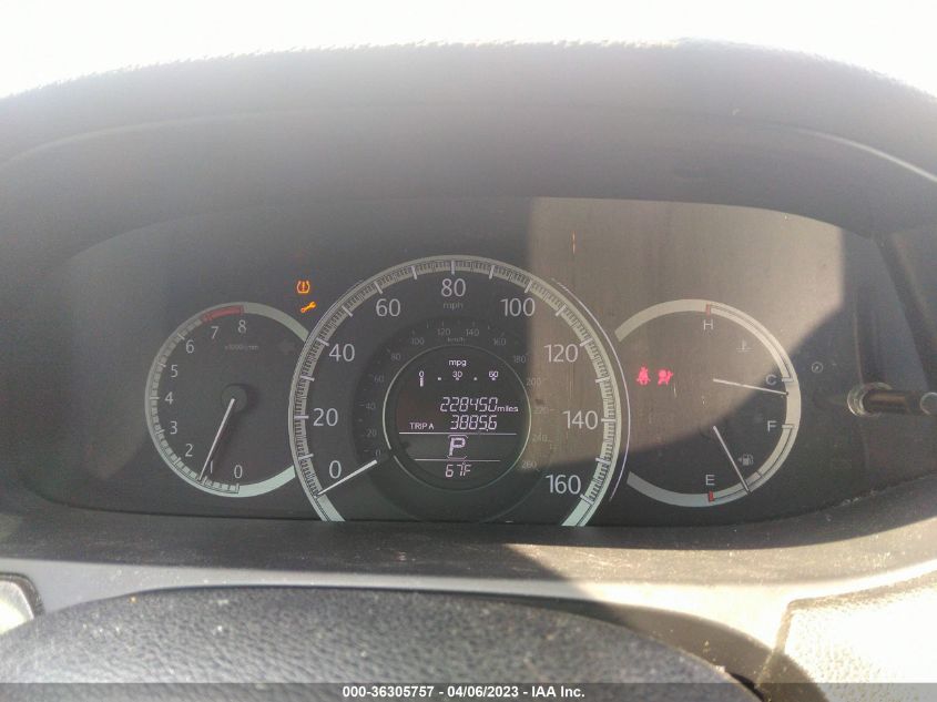 2014 HONDA ACCORD SEDAN EX-L - 1HGCR3F8XEA033866