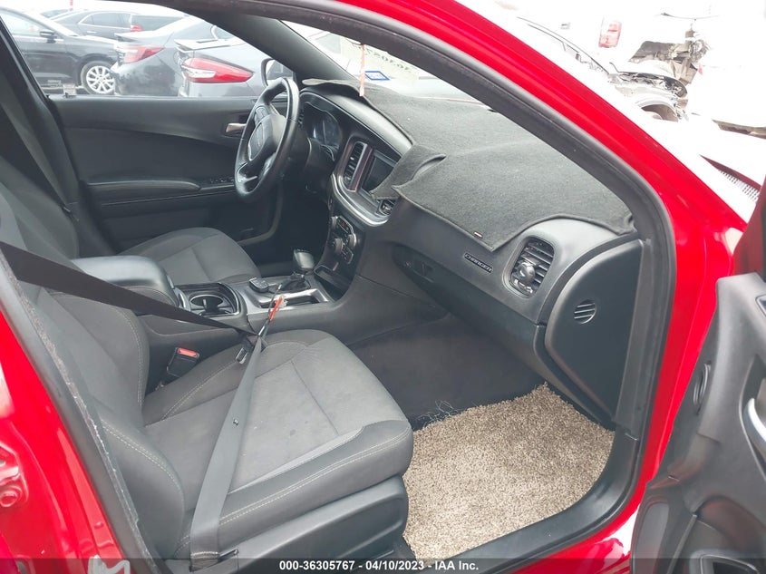 VIN 2C3CDXBG0JH186595 2018 DODGE CHARGER SXT