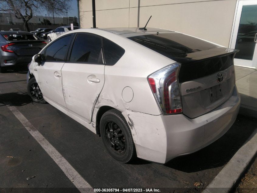 2015 TOYOTA PRIUS FOUR - JTDKN3DUXF1895685
