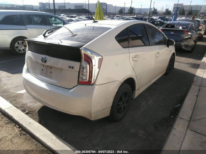 2015 TOYOTA PRIUS FOUR - JTDKN3DUXF1895685