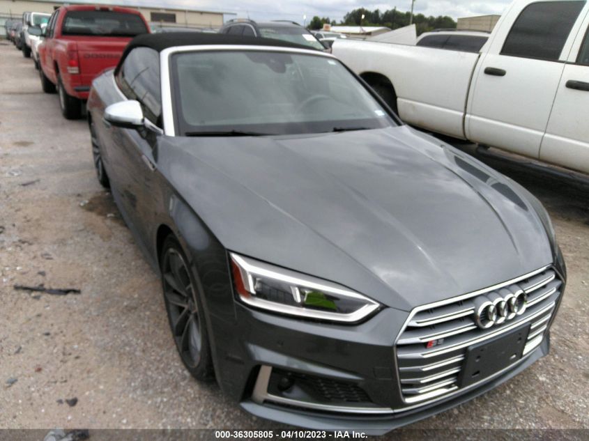 2018 AUDI S5 CABRIOLET PRESTIGE - WAU24GF53JN002223