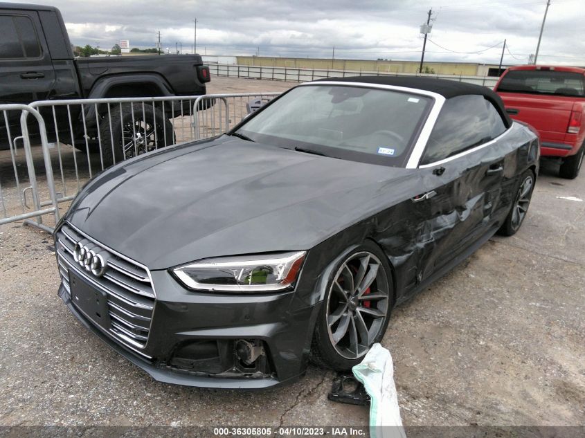 2018 AUDI S5 CABRIOLET PRESTIGE - WAU24GF53JN002223