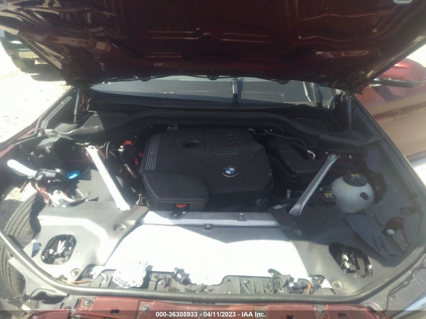 2022 BMW X3 XDRIVE30I - 5UX53DP07N9L21660