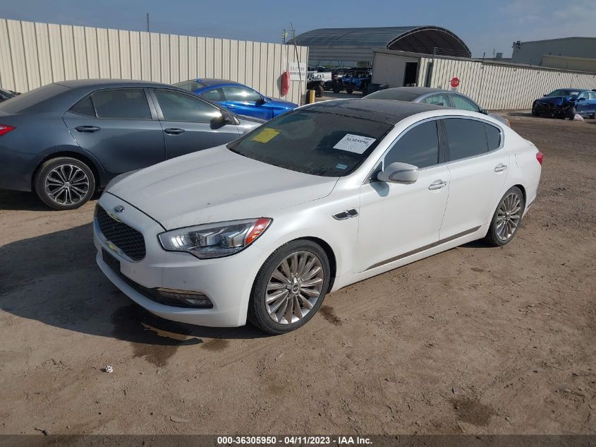 2015 KIA K900 LUXURY KNALW4D44F6017290