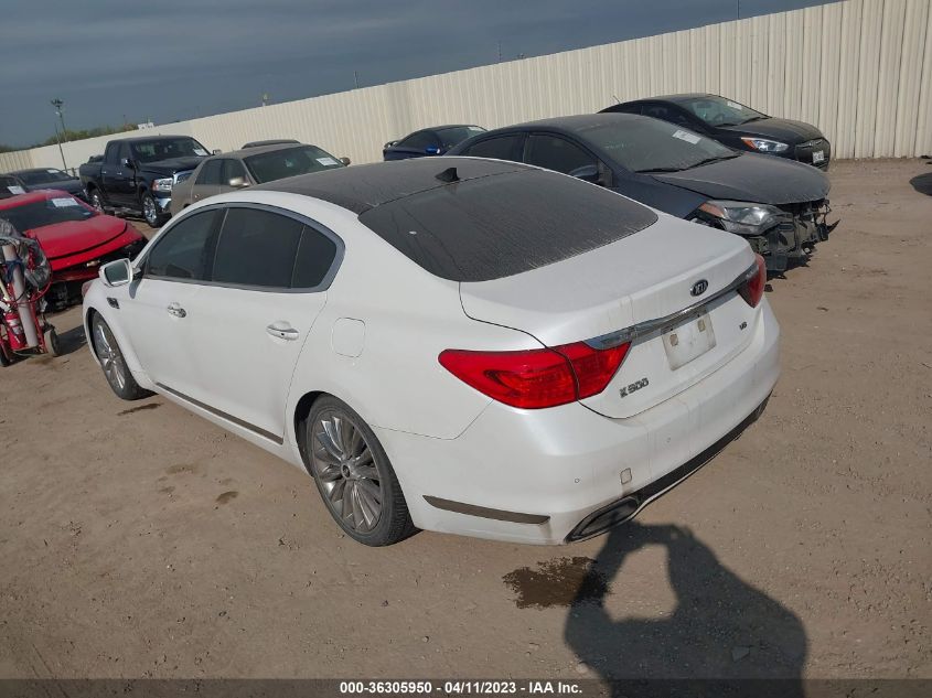 2015 KIA K900 LUXURY KNALW4D44F6017290
