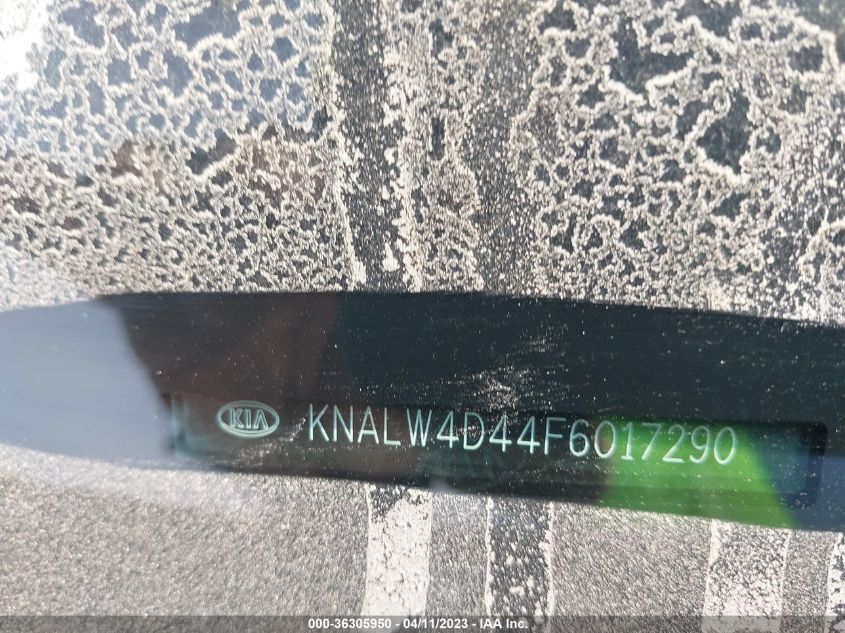 2015 KIA K900 LUXURY KNALW4D44F6017290