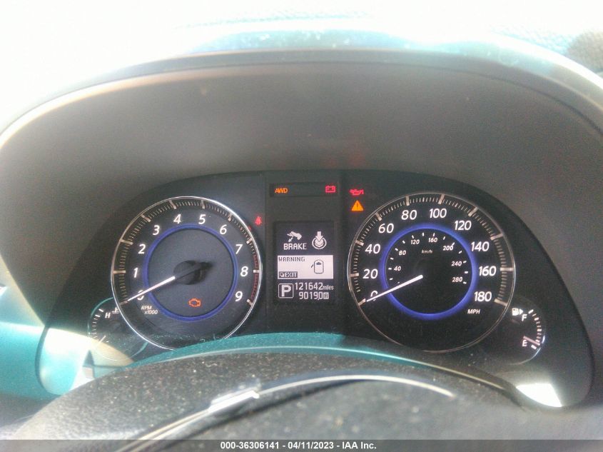 2016 INFINITI QX70 JN8CS1MW0GM752414