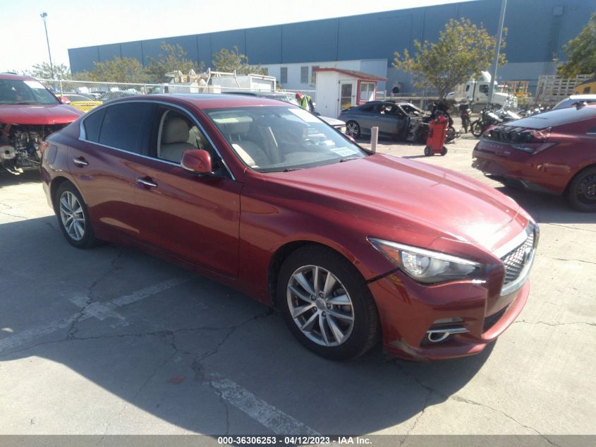 2015 INFINITI Q50 HYBRID PREMIUM - JN1AV7AR7FM850515