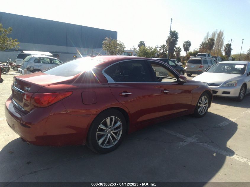 2015 INFINITI Q50 HYBRID PREMIUM - JN1AV7AR7FM850515