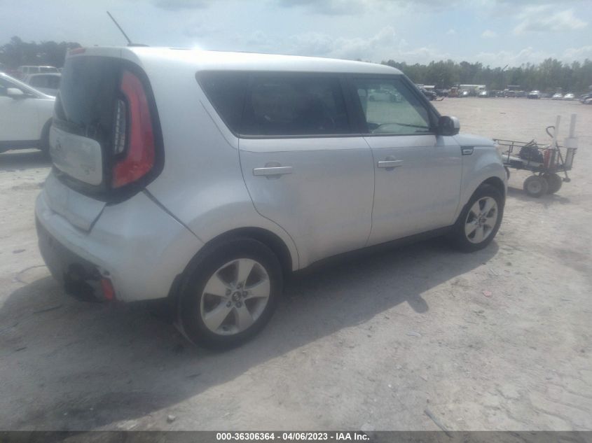 2019 KIA SOUL BASE - KNDJN2A28K7677020