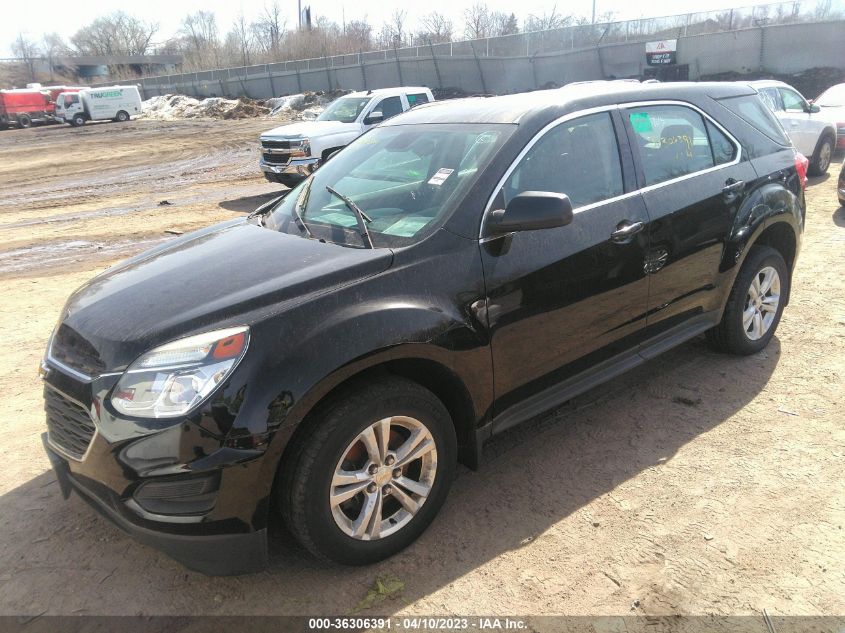 2016 CHEVROLET EQUINOX LS - 2GNALBEK0G1131761
