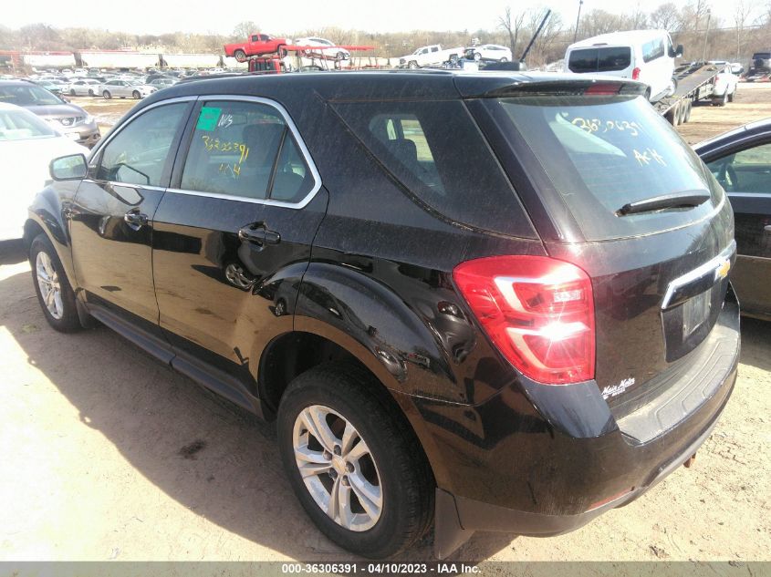 2016 CHEVROLET EQUINOX LS - 2GNALBEK0G1131761