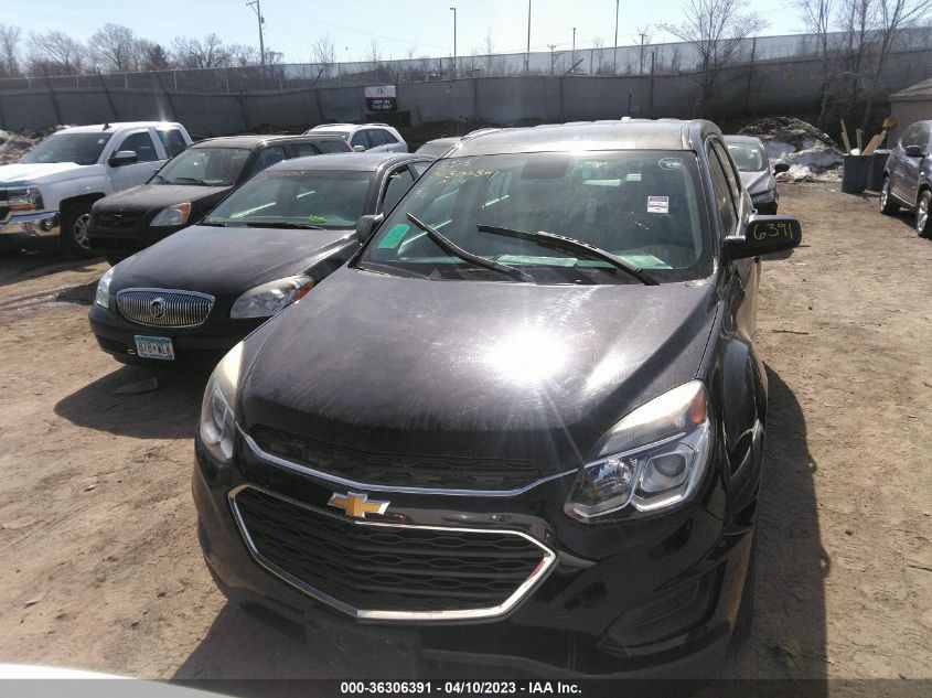 2016 CHEVROLET EQUINOX LS - 2GNALBEK0G1131761
