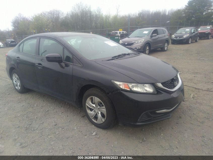 2015 HONDA CIVIC SEDAN LX - 19XFB2F52FE042821