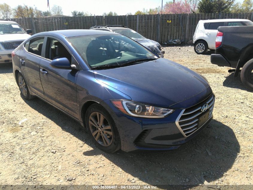 2018 HYUNDAI ELANTRA SEL - 5NPD84LF1JH394470