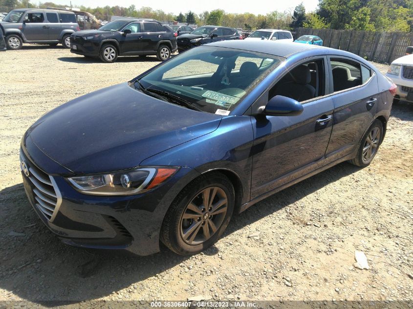 2018 HYUNDAI ELANTRA SEL - 5NPD84LF1JH394470