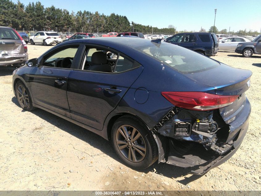 2018 HYUNDAI ELANTRA SEL - 5NPD84LF1JH394470