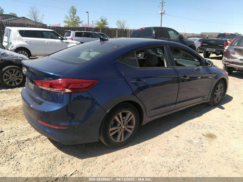 2018 HYUNDAI ELANTRA SEL - 5NPD84LF1JH394470