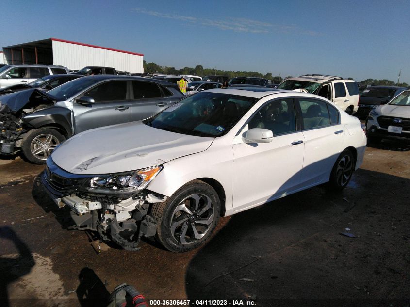 2016 HONDA ACCORD SEDAN EX-L - 1HGCR2F80GA238710